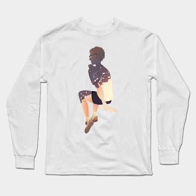 HQ: Summer Sky Long Sleeve T-Shirt by MOONSTERM